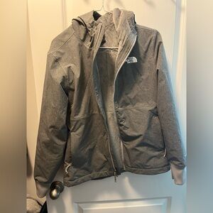 North face grey jacket